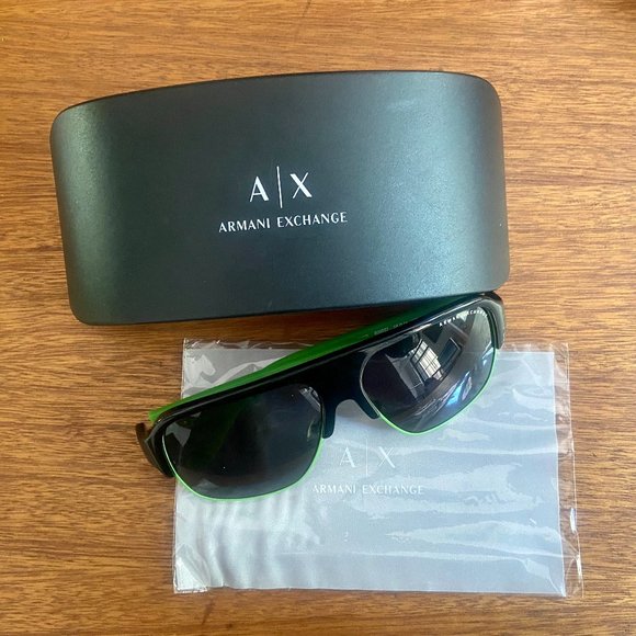 Authentic Armani Exchange Aviator Sunglasses - Picture 1 of 10